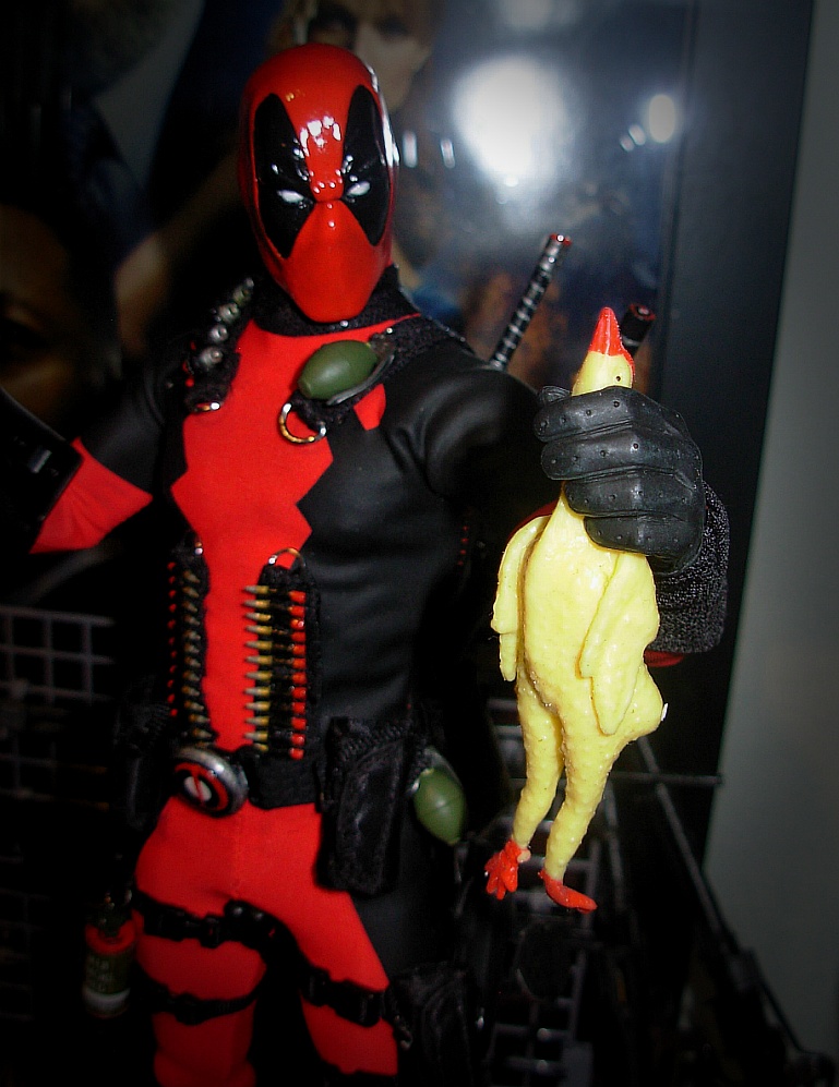 deadpool rubber chicken