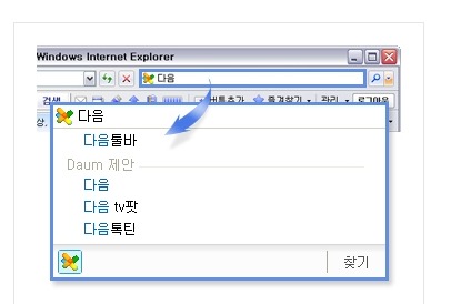 인터넷 익스플로러 8을 다음 블로그와 함께 하세요.