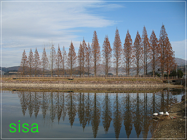 아름다운 반영...2009. 12. 8일