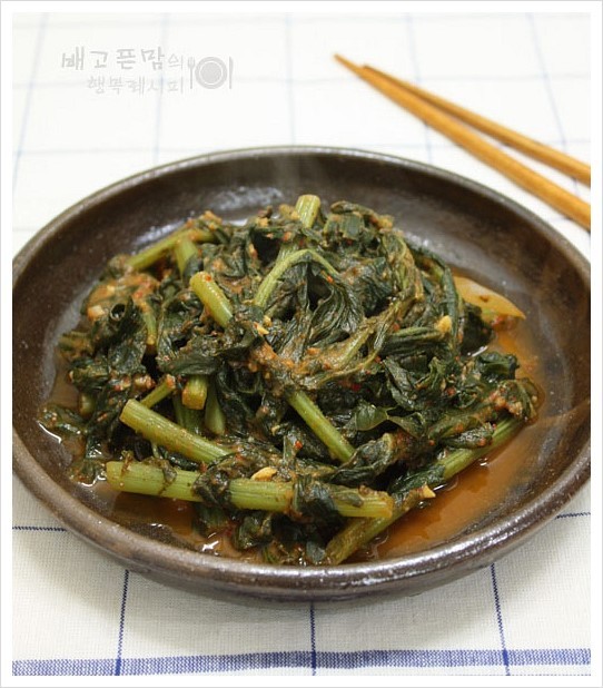 무청조림
