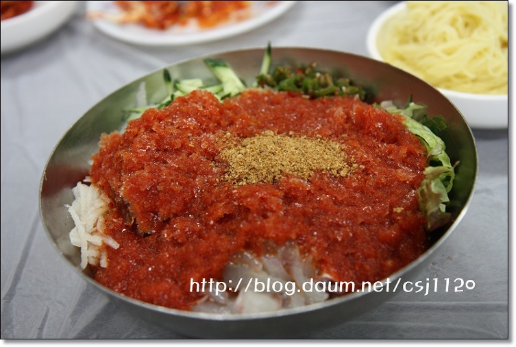 수산물회 이미지