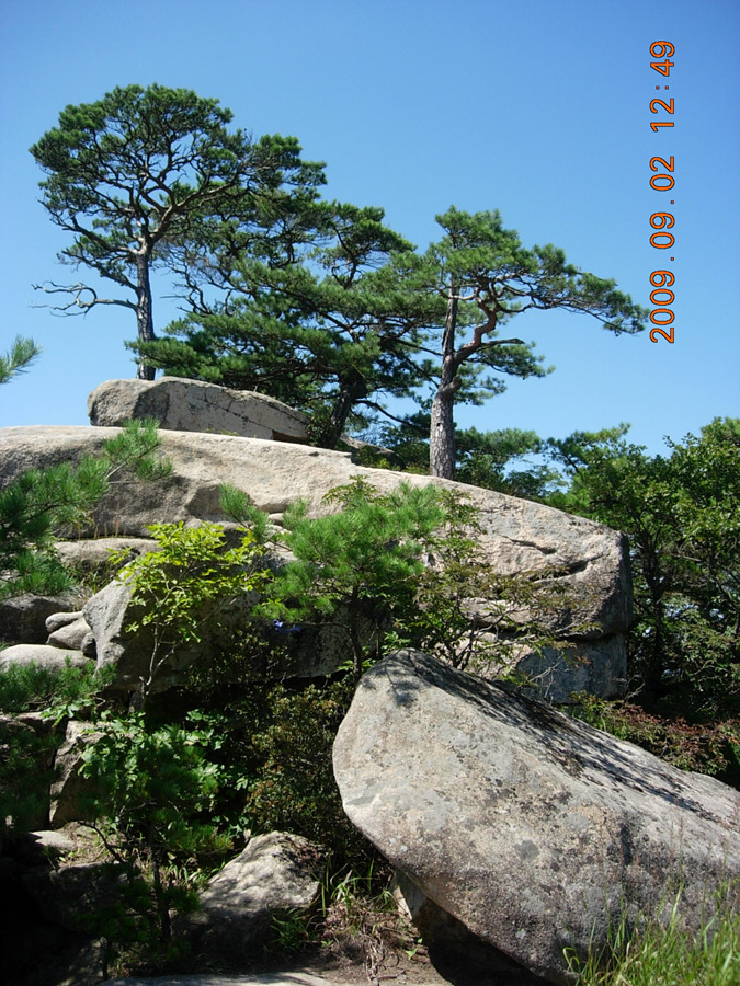 험한 암릉길의 조망과 바위가 멋진 신선봉과 마역봉 1 - 등산 갤러리