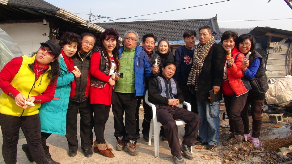 가수님들신년모임원주에서2014년1월5일....