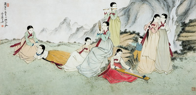 절대미를 꿈꾸다, 장운상(1926 ~ 1982)의 그림 