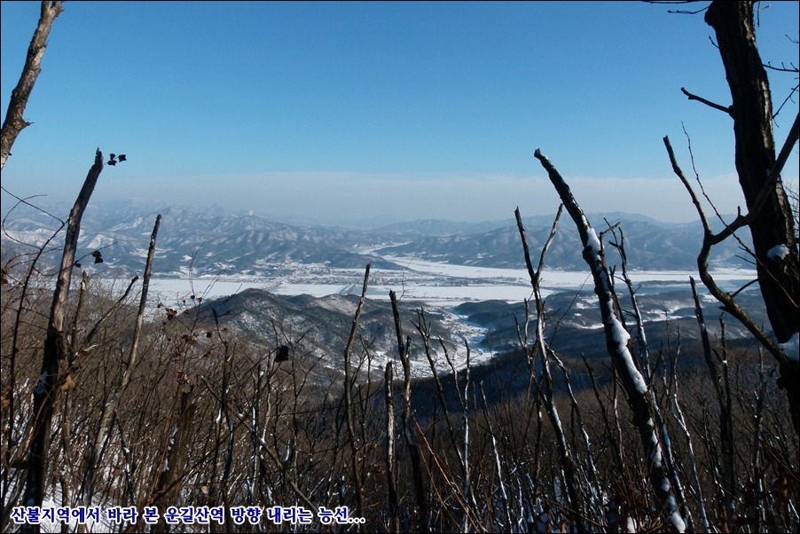 2012.12.30  운길산 예봉산 송년산길....