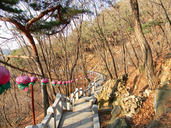 안양 삼성산 삼막사 (삼귀자, 남녀근석, 마애3존불상)
