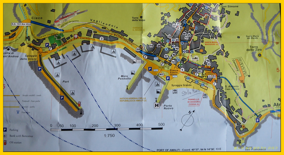아말피 해안의 진주