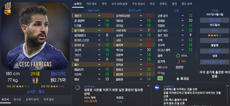 FM2017 공식로스터 포텐정리 | 인스티즈