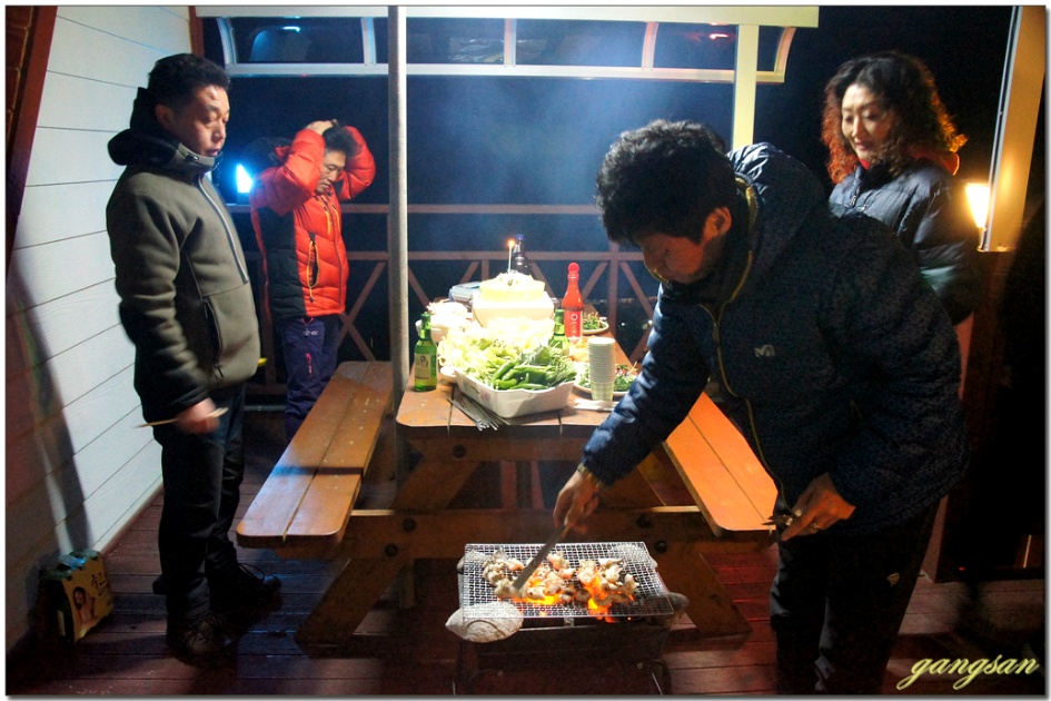영남알프스 배내골 포그니펜션에서의 다산조 송년모임 1박2일