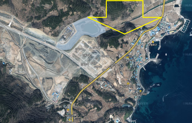 포항블루밸리국가산업단지 B블럭 상업지인근 31번 국도로 접한 구평리【토지매매】