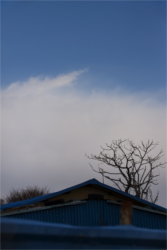 blue sky