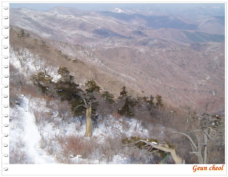 민족얼의 본향 태백산(피재-함백산-태백산-도래기재) 