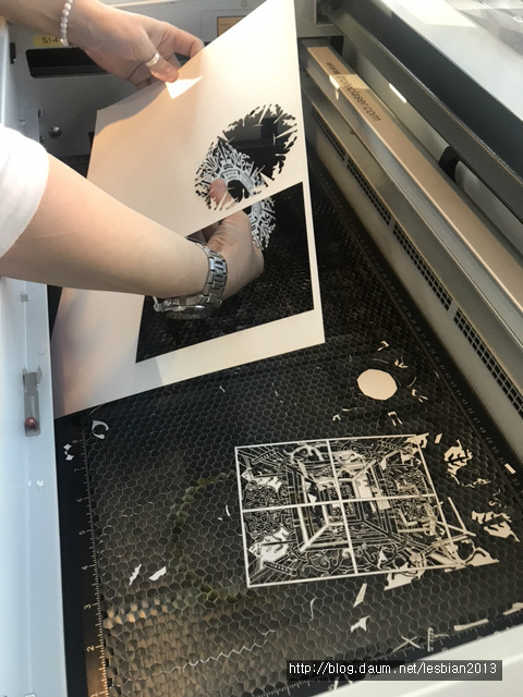 드로잉 소모임 2019년 3월 모임 후기 : w/ 레이저 커팅기