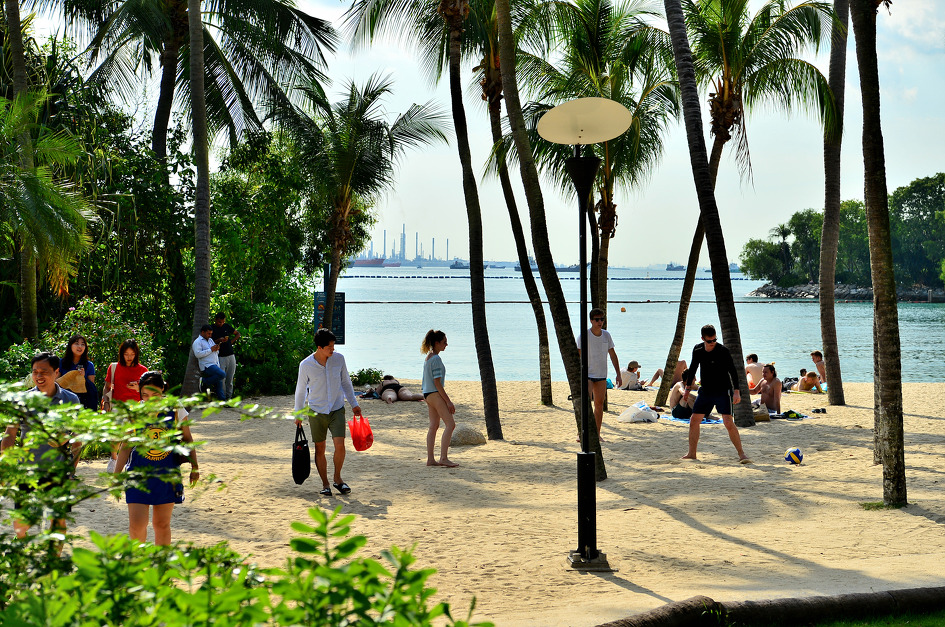 아시아 대륙의 최남단이라는 팔라완 비치 Palawan Beach~