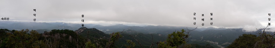 [자유산행]문경 대야산 정상편(2018년8월26일)