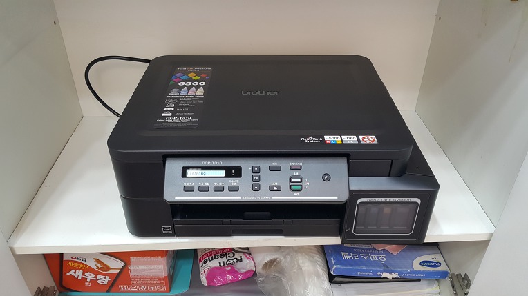 브라더 DCP-T310 프린터 구입.