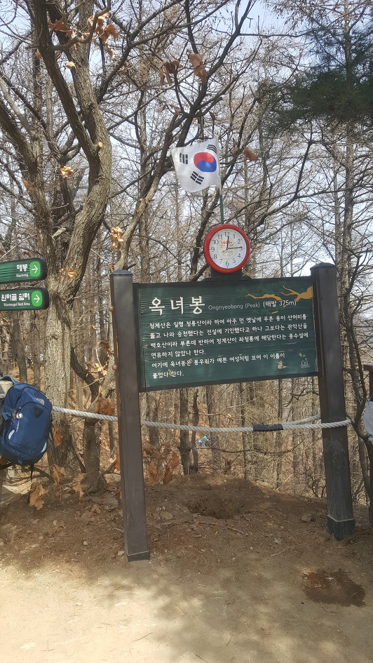 [청계산-옥녀봉 산행일지/2019.04.07]